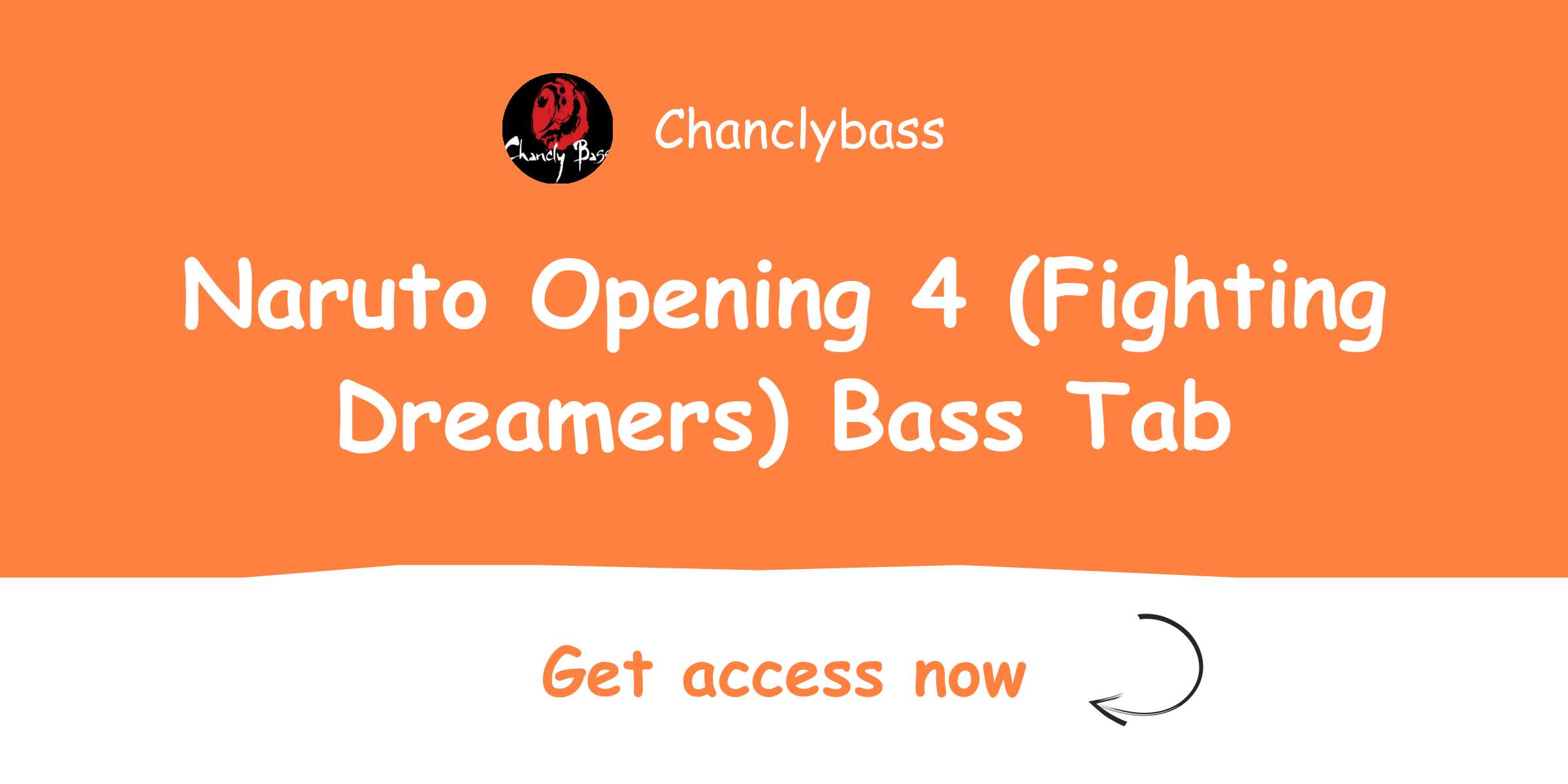 Naruto Opening 4 Fighting Dreamers Bass Tab Buy Me A Coffee