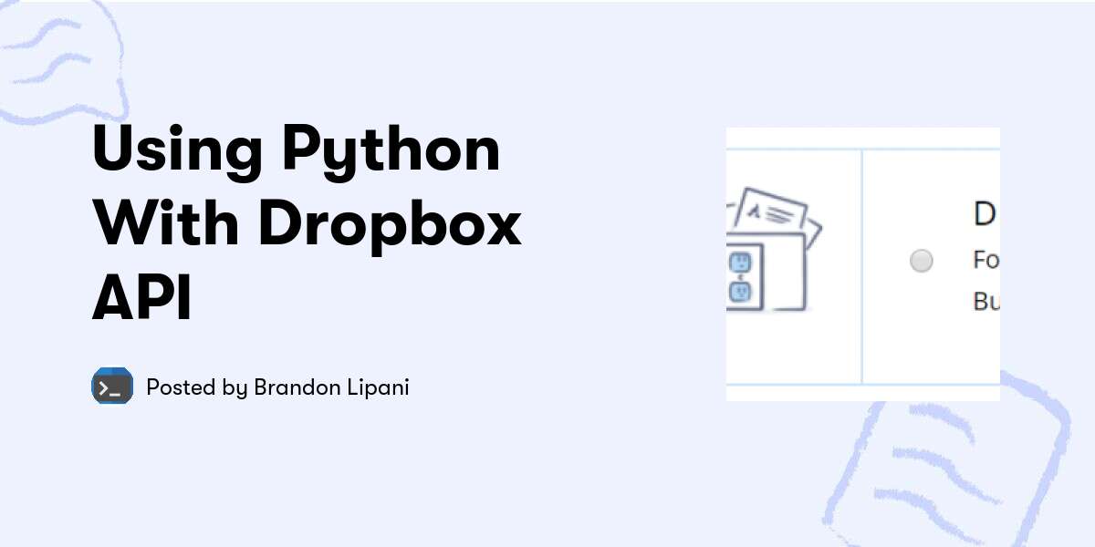 dropbox api python