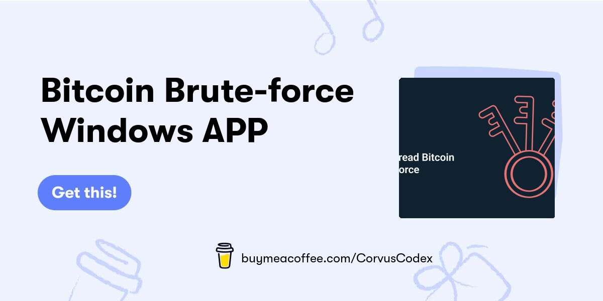 Bitcoin brute force tool how to make crypto transactions untraceable