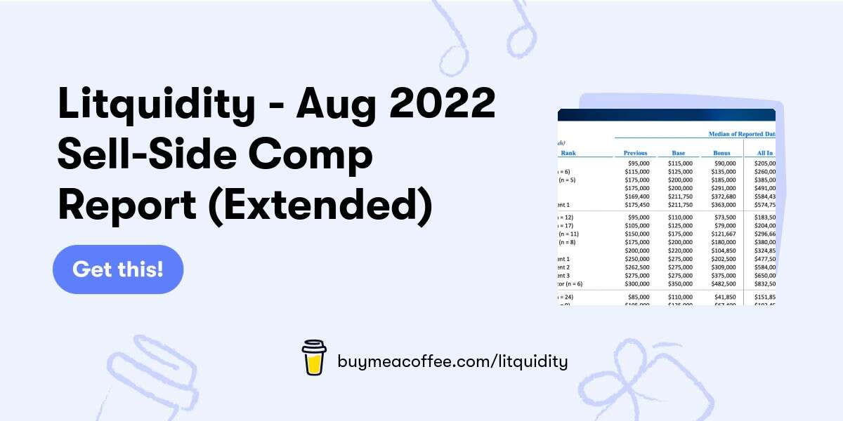 Litquidity Aug 2022 SellSide Comp Report (Extended)