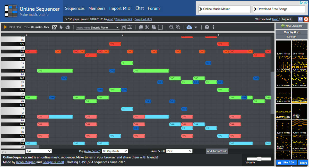 Online Sequencer