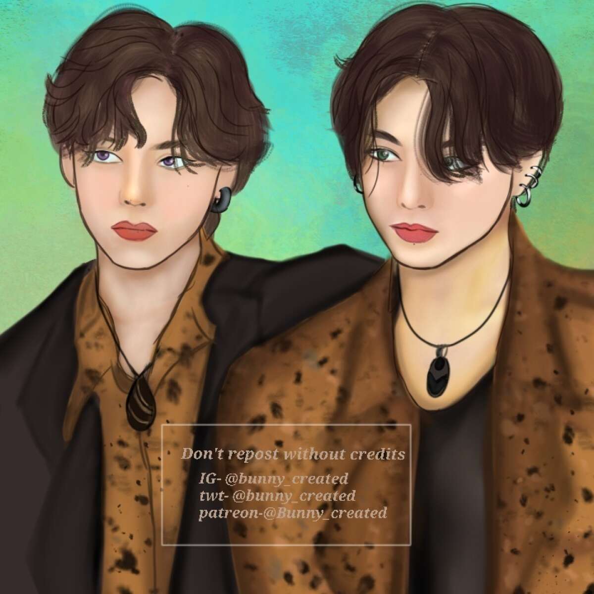 Taekook photoshoot — Bunnycreated