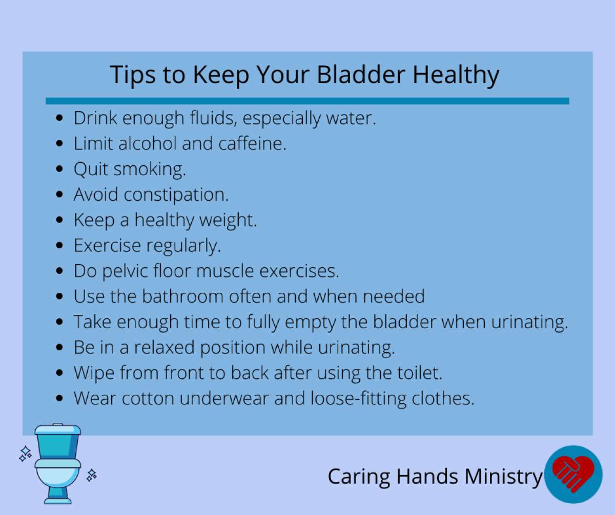 Tips To Keep Your Bladder Healthy — Rmcaringhands 1723