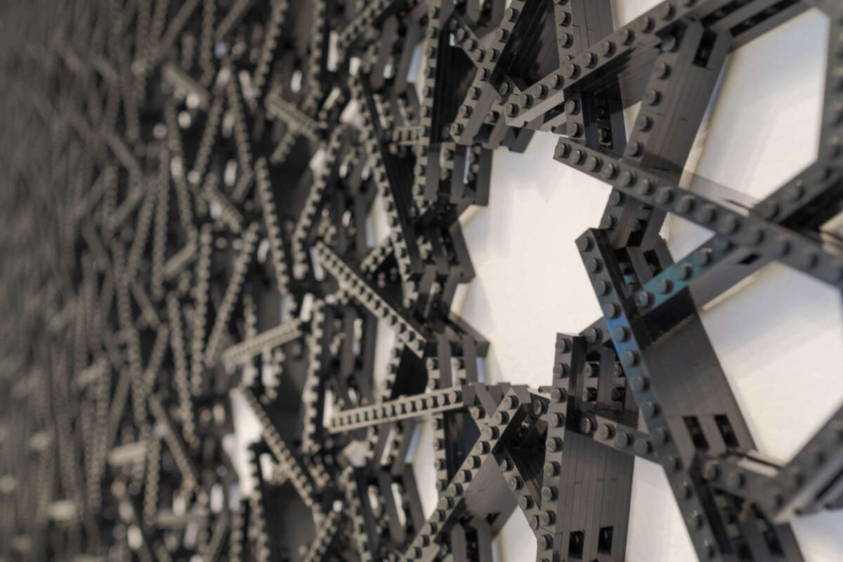 Brick Bending is creating geometric LEGO art