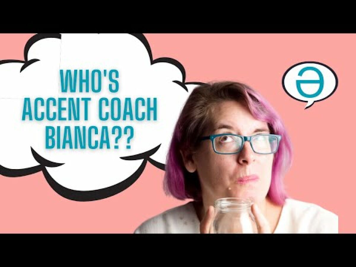 Accent Coach Bianca is creating American Accent Clubs, 11 coaching