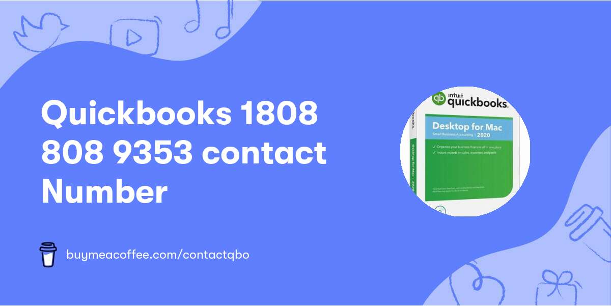 Quickbooks 1808 808 9353 contact Number