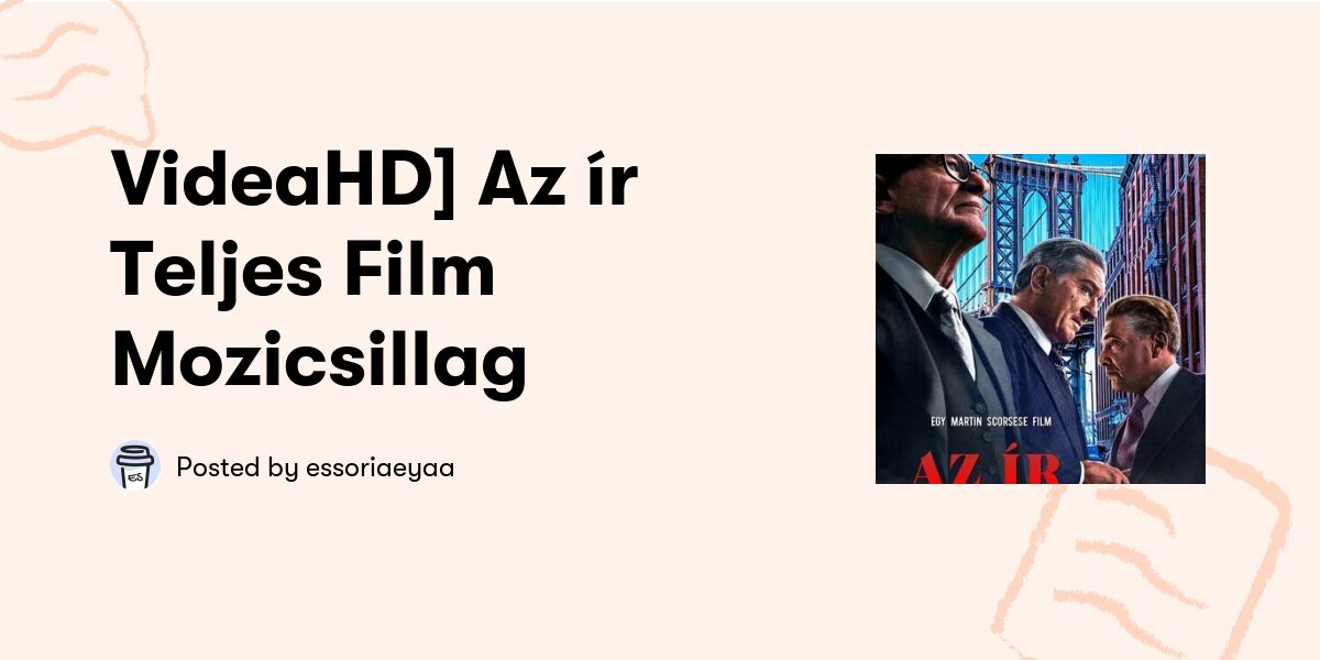 Az Ir Teljes Film Magyarul Youtube