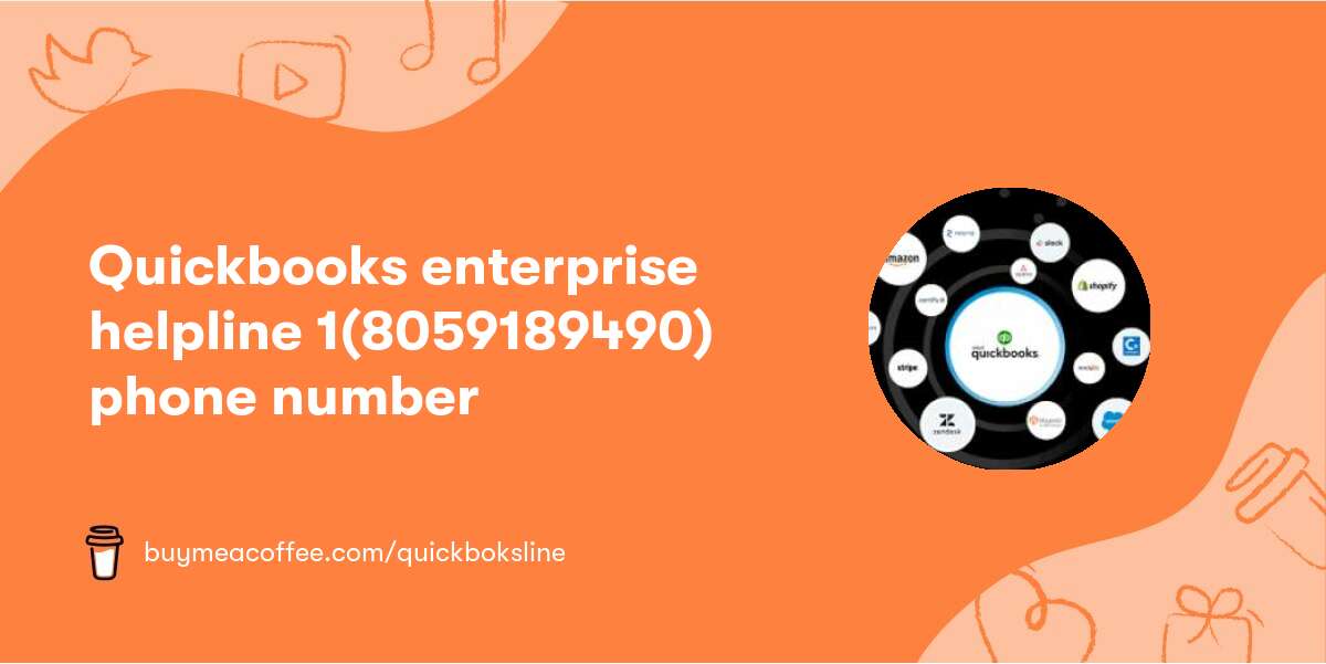 Quickbooks enterprise helpline 1(805‒918‒9490) phone number