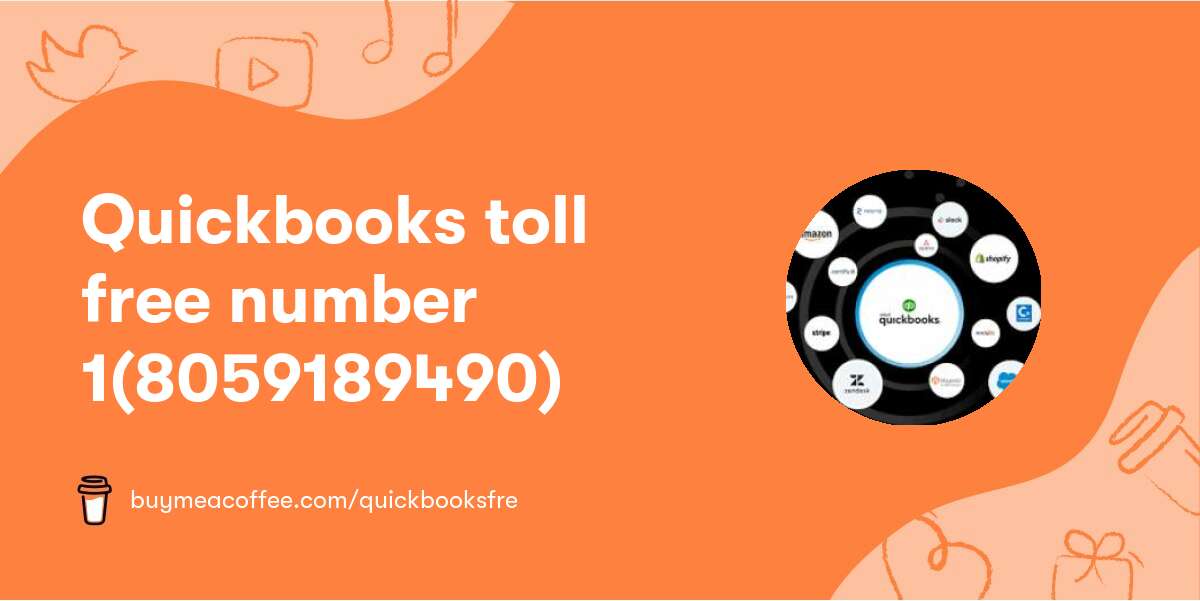 Quickbooks toll free number 1(805‒918‒9490)