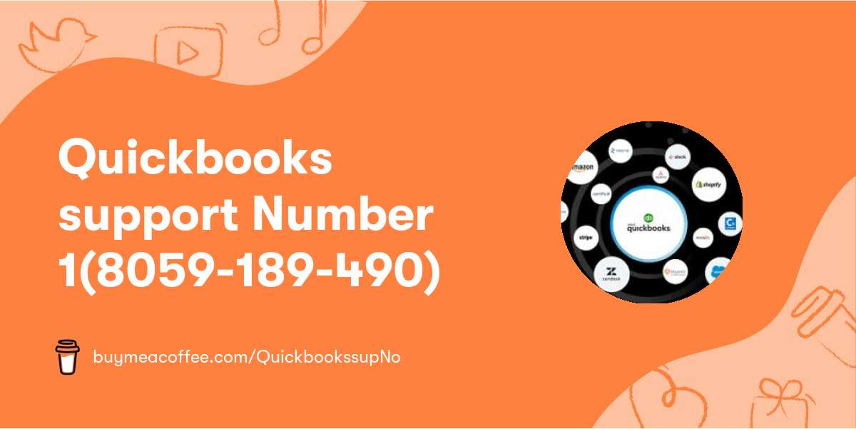 Quickbooks support Number ➢ 1(8059-189-490)
