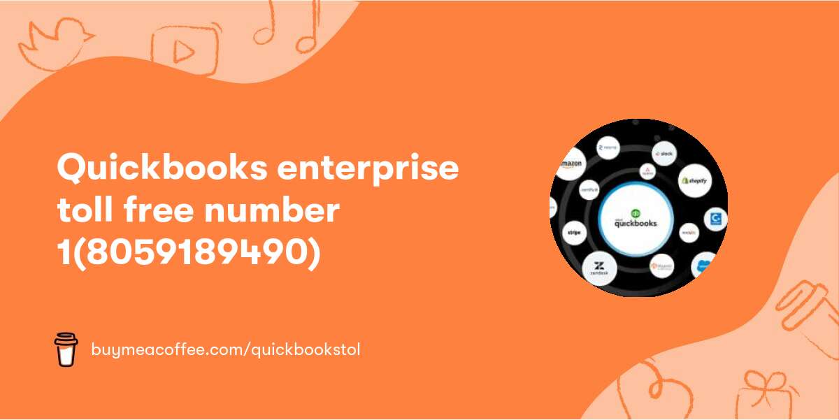 Quickbooks enterprise toll free number 1(805‒918‒9490)