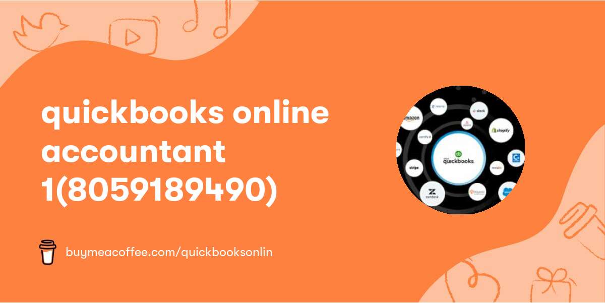 quickbooks online accountant 1(805‒918‒9490)