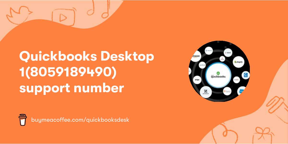 Quickbooks Desktop 1(805‒918‒9490) support number